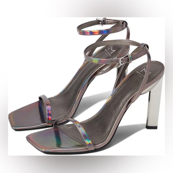 MARC FISHER LTD ARTHUR- PEWTER, SIZE 9M - Picture 4 of 11